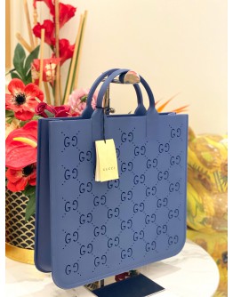 GUCCI KIDS GG CUT OUT RUBBER TOTE BAG 