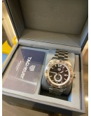 (UNUSED) 2020 TAG HEUER FORMULA 1 CALIBRE 6 REF WAZ2012 BLACK DIAL 43MM AUTOMATIC WATCH -FULL SET-