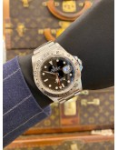 (LIKE NEW) 2004 ROLEX OYSTER PERPETUAL DATE EXPLORER II REF 16570 BLACK DIAL 40MM AUTOMATIC WATCH -FULL SET-