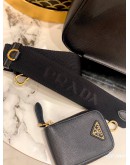 (LIKE NEW) PRADA RE-EDITION 2005 SAFFIANO LEATHER BAG IN BLACK - FULL SET-