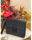 LOUIS VUITTON S LOCK CLUTCH  EMPREINTE MONOGRAM LEATHER 