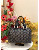 (LIKE NEW) LOUIS VUITTON LIMITED EDITION MONOGRAM ECLIPSE SEQUIN SPEEDY 28 