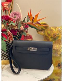 (LIKE NEW) 2023 HERMES KELLY DEPECHES 25 POUCH 