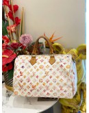 LOUIS VUITTON SPEEDY 35 RICHARD PRINCE MONOGRAM  WATERCOLOR AQUARELLE BAG
