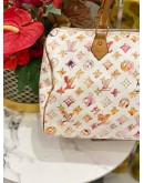 LOUIS VUITTON SPEEDY 35 RICHARD PRINCE MONOGRAM  WATERCOLOR AQUARELLE BAG