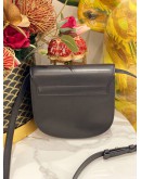 YSL SAINT LAURENT KAIA SMALL SATCHEL CROSSBODY IN BLACK