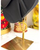 CHRISTIAN DIOR MINI SADDLE BAG IN BLACK 