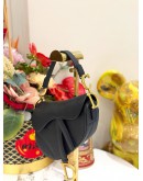 CHRISTIAN DIOR MINI SADDLE BAG IN BLACK 