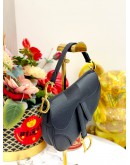 CHRISTIAN DIOR MINI SADDLE BAG IN BLACK 