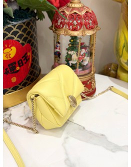 BVLGARI SERPENTI CABOCHON MINI CROSSBODY BAG IN YELLOW 