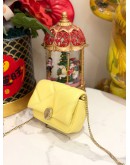 BVLGARI SERPENTI CABOCHON MINI CROSSBODY BAG IN YELLOW 