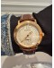 (LIKE NEW) 2010 AP AUDEMARS PIGUET JULES 18K 750 ROSE GOLD REF 15056OR LIMITED EDITION DIAL 37MM MANUAL WINDING WATCH