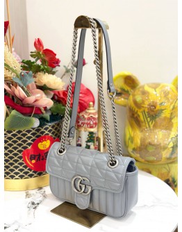 GUCCI MARMONT MATELASSE SHOULDER BAG 