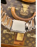 (LIKE NEW) 2012 PATEK PHILIPPE TWENTY 4 DIAMOND REF 4910/10A-011 WHITE DIAL 25MM X 30MM QUARTZ WATCH -FULL SET-