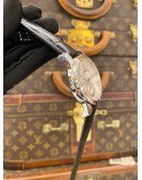 (LIKE NEW) 2021 CARTIER SANTOS DUMONT XL REF W2SA0017 18K 750 ROSE GOLD BEZEL WHITE DIAL 44.6MM X 33.9MM MANUAL WINDING WATCH -FULL SET-