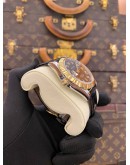 (LIKE NEW) 2013 ROLEX DATEJUST II 18K 750 YELLOW GOLD REF 116333 BLACK DIAL 41MM AUTOMATIC WATCH