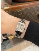 (LIKE NEW) 2013 LONGINES DOLCE VITA REF L5.155.4 WHITE ROMAN DIAL 20MM QUARTZ WATCH 