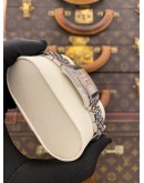 (LIKE NEW) 2013 LONGINES DOLCE VITA REF L5.155.4 WHITE ROMAN DIAL 20MM QUARTZ WATCH 