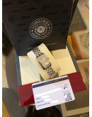 (LIKE NEW) 2013 LONGINES DOLCE VITA REF L5.155.4 WHITE ROMAN DIAL 20MM QUARTZ WATCH 