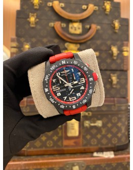 (BRAND NEW) 2025 BREITLING ENDURANCE PRO RED CHRONOMETER REF X82310 BLACK DIAL 44MM QUARTZ WATCH -FULL SET-