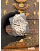 (LIKE NEW) 2020 TAG HEUER AQUARACER 300M REF WBD1111 WHITE DIAL 41MM QUARTZ WATCH -FULL SET-