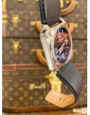 2015 BELL & ROSS BR 03-92 REF BR0392 STEEL BLUE DIAL 42MM AUTOMATIC WATCH