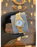 2016 TAG HEUER AQUARACER LADY REF WAF1424 WHITE MOTHER OF PEARL DIAL 27MM QUARTZ WATCH -FULL SET-