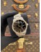 (LIKE NEW) 2022 TUDOR STYLE REF 12703 HALF 18K 750 YELLOW GOLD BLACK WITH GOLD ACCENTS DIAL 41MM AUTOMATIC WATCH -FULL SET-