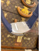 (BRAND NEW) 2024 FRANCK MULLER VANGUARD REF YACHTING V41 SC DT YACHTING SUNBURST BLUE DIAL 45MM AUTOMATIC WATCH -FULL SET-