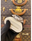 (LIKE NEW) PATEK PHILIPPE NAUTILUS AFTER DIAMOND 18K 750 WHITE GOLD REF 5712G BLUE DIAL 40MM X 38MM AUTOMATIC WATCH