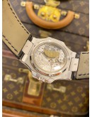 (LIKE NEW) PATEK PHILIPPE NAUTILUS AFTER DIAMOND 18K 750 WHITE GOLD REF 5712G BLUE DIAL 40MM X 38MM AUTOMATIC WATCH