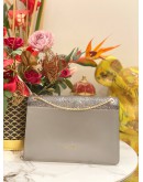 BVLGARI SERPENTI GREY SHOULDER BAG