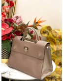 CHRISTIAN DIOR TAPIOCA LEATHER MEDIUM DIOREVER FLAG BAG 