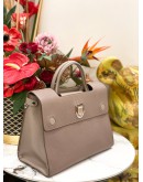 CHRISTIAN DIOR TAPIOCA LEATHER MEDIUM DIOREVER FLAG BAG 