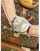 (UNUSED) 2009 AUDEMARS PIGUET ROYAL OAK OFFSHORE LADIES REF 77151 RED DIAL 30MM AUTOMATIC WATCH -FULL SET-