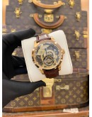 2024 MEMORIGIN TOURBILLON X TSL GIFT TO YOUR LOVE 12 CHINESE ZODIAC RABBIT DIAMOND REF 4894379141589 SKELETON DIAL 43MM MANUAL WINDING WATCH -FULL SET-