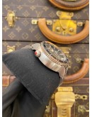 2012 ORIS TT1 TITANIUM CHRONOGRAPH COKE BEZEL REF 7599 BLACK DIAL 47MM AUTOMATIC WATCH 