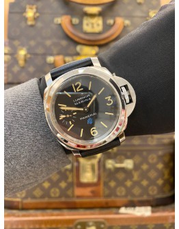 (LIKE NEW) 2018 PANERAI LUMINOR MARINA REF PAM631 BLACK DIAL 44MM AUTOMATIC WATCH -FULL SET-