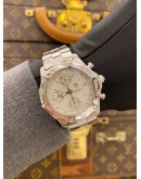 2011 TAG HEUER 2000 EXCLUSIVE CHRONOGRAPH REF CN2110 WHITE DIAL 41MM AUTOMATIC WATCH -FULL SET-