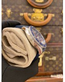 (UNUSED) 2022 BREITLING SUPEROCEAN BLUE CERAMIC BEZEL REF A17367 BLUE DIAL 44MM AUTOMATIC WATCH -FULL SET-