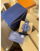 (UNUSED) 2022 BREITLING SUPEROCEAN BLUE CERAMIC BEZEL REF A17367 BLUE DIAL 44MM AUTOMATIC WATCH -FULL SET-