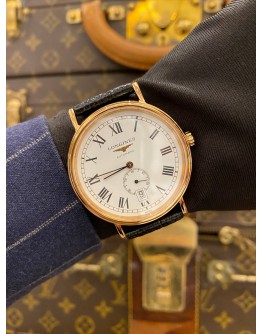 (UNUSED) 2022 LONGINES PRESENCE PVD GOLD REF L4.905.1.11.2 WHITE ROMAN NUMERALS DIAL 38.5MM AUTOMATIC WATCH -FULL SET-  (UNUSED) 2022 LONGINES PRESENCE PVD GOLD REF L4.905.1.11.2 WHITE ROMAN NUMERALS DIAL 38.5MM AUTOMATIC WATCH -FULL SET-