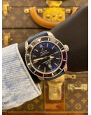 (LIKE NEW) 2014 BREITLING SUPEROCEAN HERITAGE 46 REF A1732024 BLACK DIAL 46MM AUTOMATIC WATCH -FULL SET-