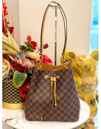 LOUIS VUITTON NEO NEO YELLOW BUCKET BAG