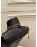 (UNUSED) LOUIS VUITTON MULTICOLOR SWAROVSKI CRYSTAL GAMBLE LONG NECKLACE 
