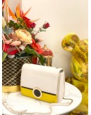 BVLGARI TURQUOISE LEATHER CROSSBODY BAG 