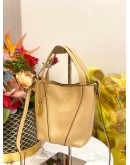 CHLOE SMALL SPIN TOTE BAG IN BEIGE