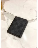 LOUSI VUITTON  CARD HOLDER IN BLACK DAMIER 