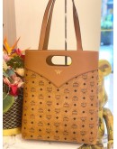 (BRAND NEW) MCM DIAMOND TOTE BAG IN VISETOS LEATHER