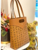 (BRAND NEW) MCM DIAMOND TOTE BAG IN VISETOS LEATHER